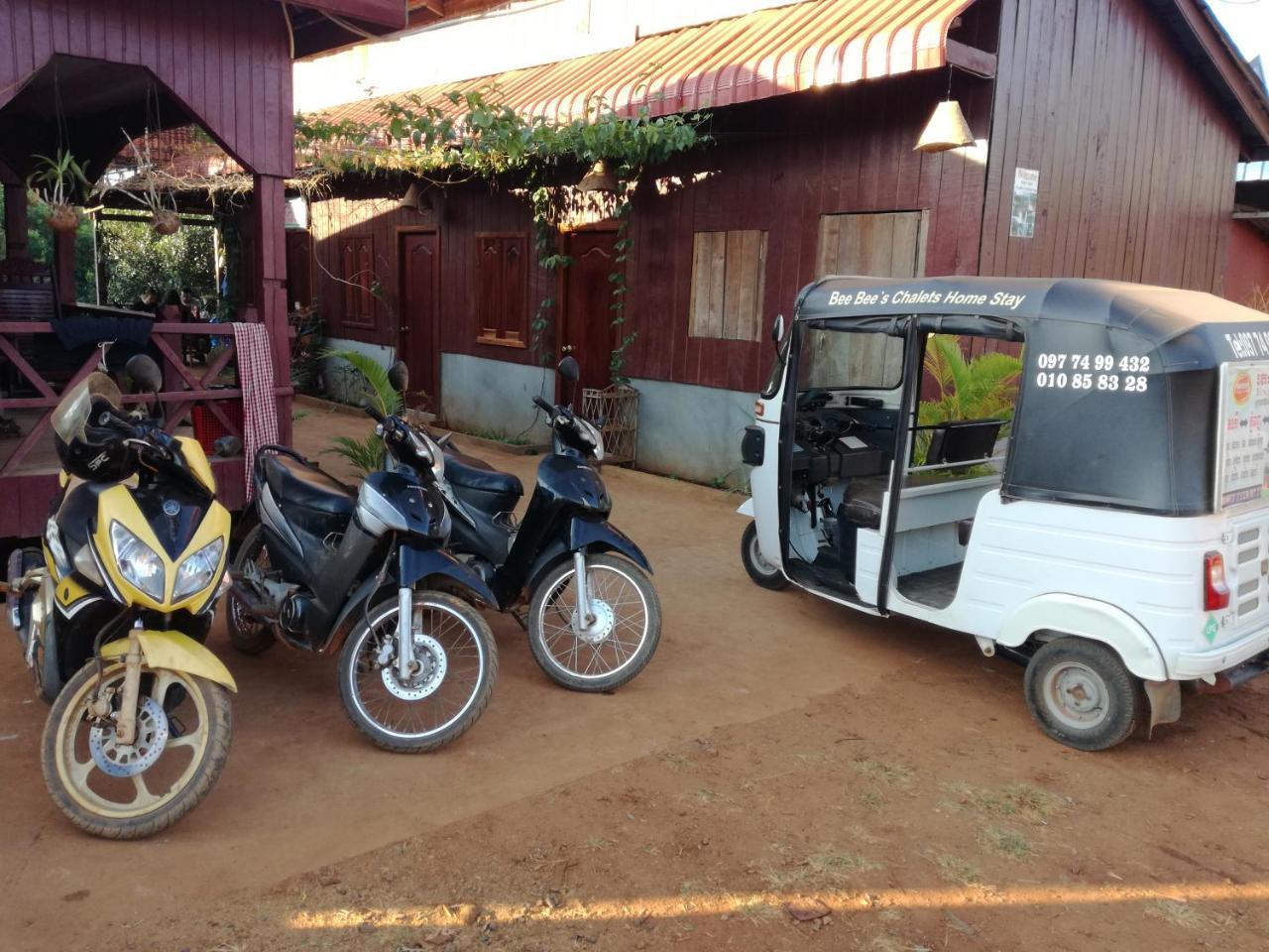 Bee Bee'S Chalets Home Stay And Trekking Banlung Bagian luar foto